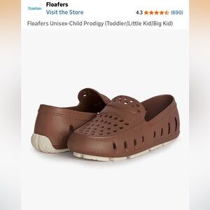 Floafers Size 4–Brown Slip-On Loafers